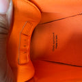 Louis Vuitton Orange Black Trainer Sz 11 (9.5LV) No Box