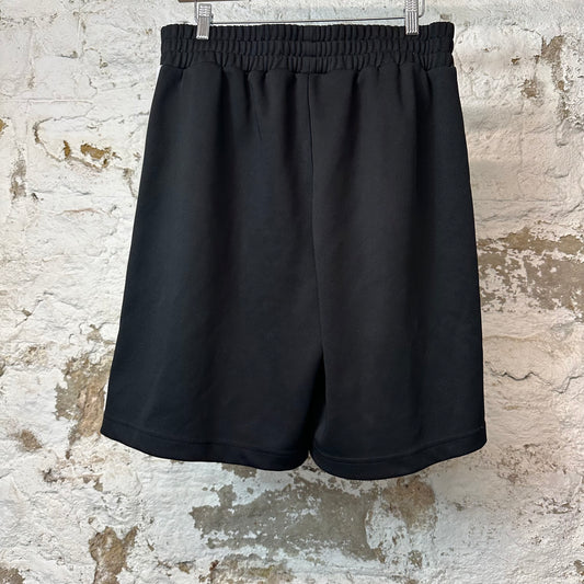 Palm Angles Black Track Shorts Sz L