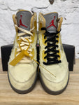 Air Jordan 5 Off White Sail Sz 9.5