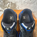 Louis Vuitton Blue Black Trail Sneaker Sz 8.5 (7LV)