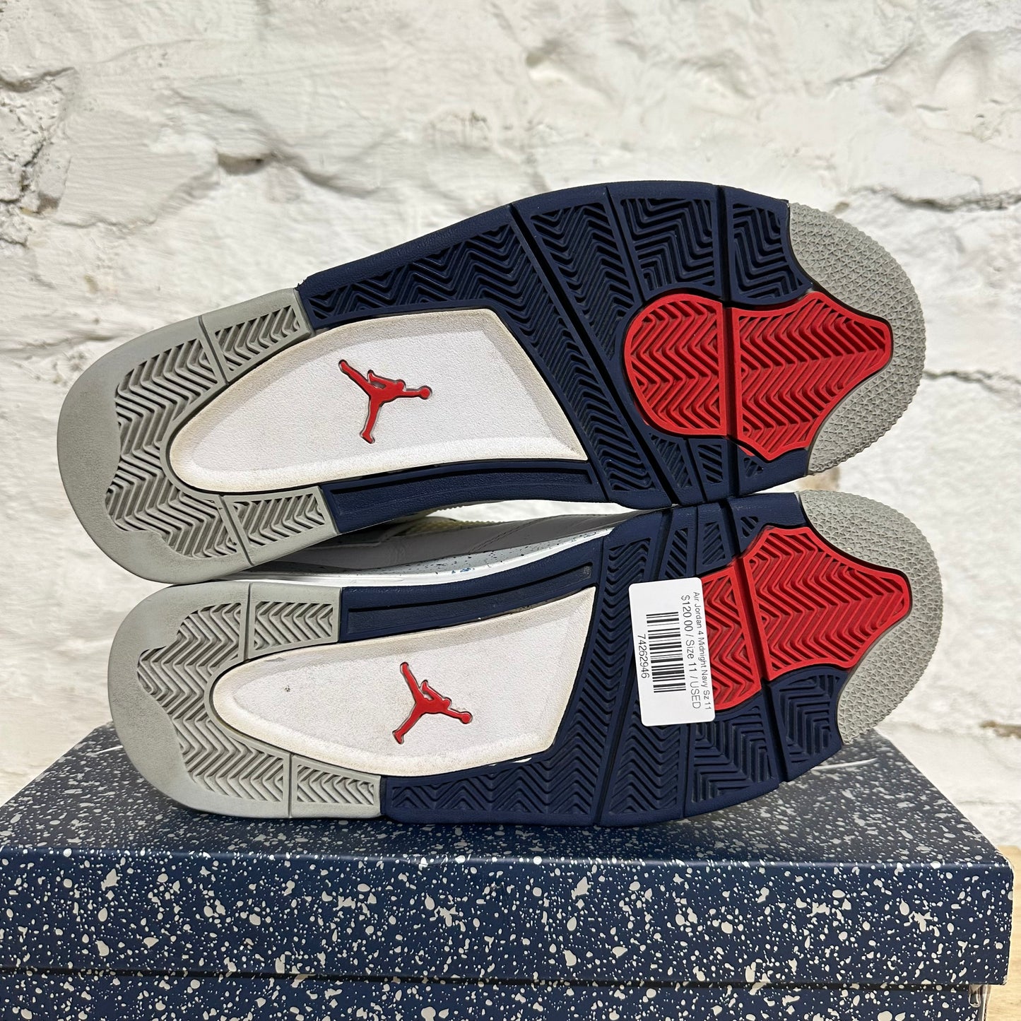 Air Jordan 4 Midnight Navy Sz 11