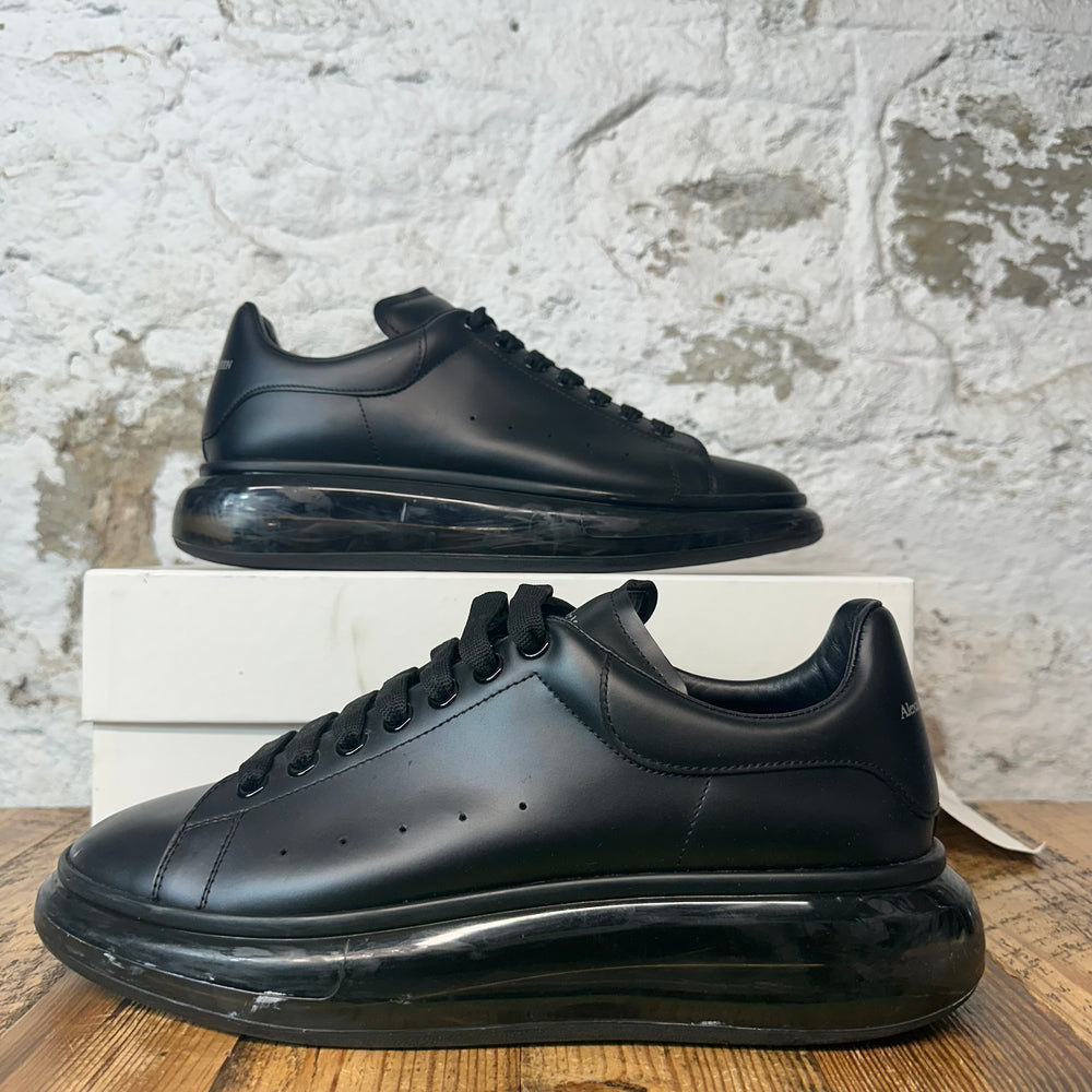 Alexander Mcqueen Triple Black Translucent Sole Sneaker Sz 11 (44)