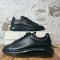 Alexander Mcqueen Triple Black Translucent Sole Sneaker Sz 11 (44)