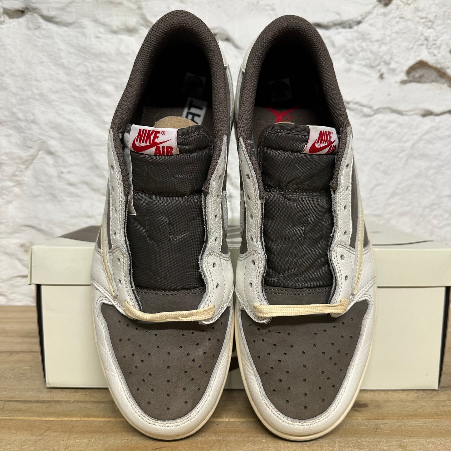 Air Jordan 1 Low Travis Scott Reverse Mocha Sz 11.5