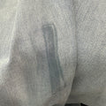 Amiri Washed Blue Flare Denim Jeans Sz 32