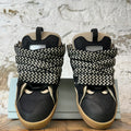 Lanvin Curb Black White Gum Bottom Sneaker Sz 11 (44)