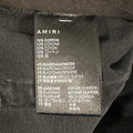 Amiri Green Camo Star Black Denim Jean Sz 36