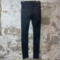 Amiri MX1 Brown Paisley Black Denim Jeans Sz 29