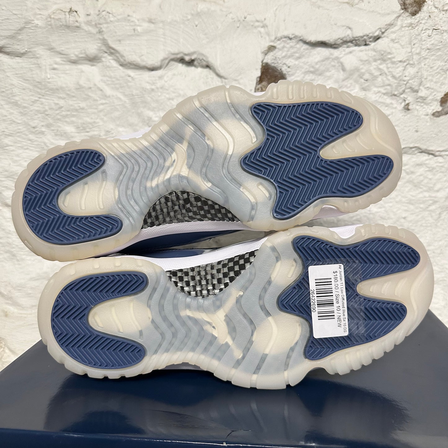 Air Jordan 11 Low Diffused Blue Sz 10 DS