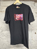 Supreme Cash Bubble Letters Black T-Shirt Sz L