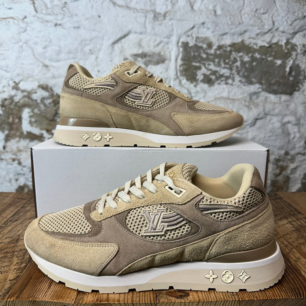 Louis Vuitton Beige Runaway Sneaker Sz 10 (8.5LV)