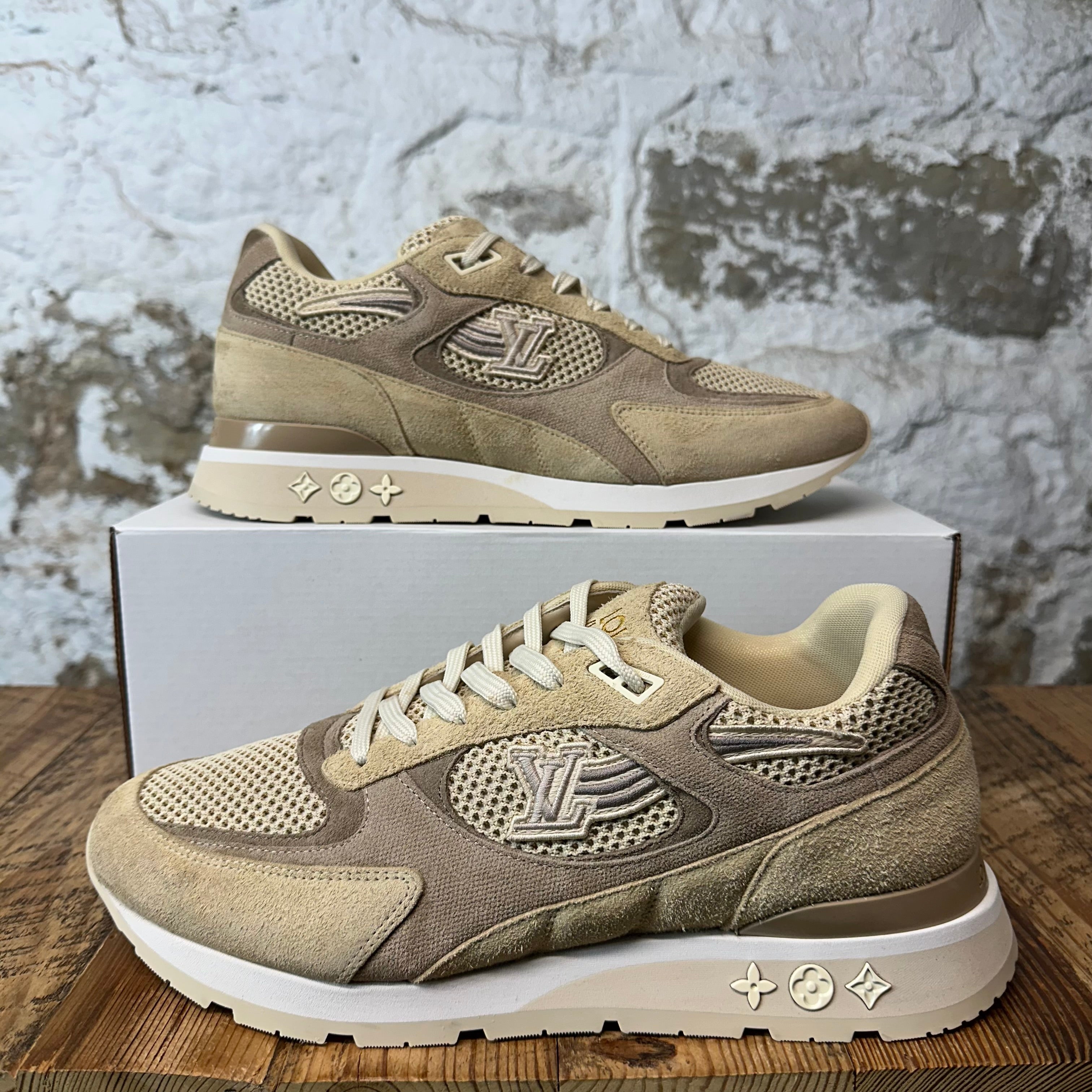 Louis Vuitton Beige Runaway Sneaker Sz 10 (8.5LV)