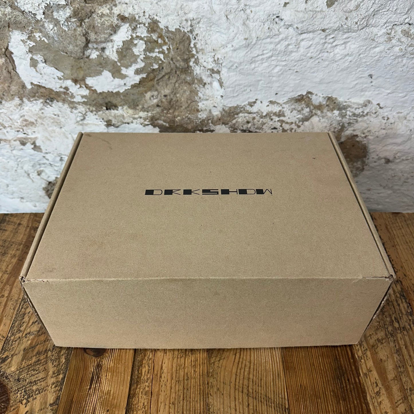 Rick Owens DRKSHDW Vintage Black MIlk Sneaker Sz 11 (44)
