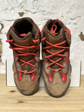 Yeezy 500 High Red Brown Sz 10