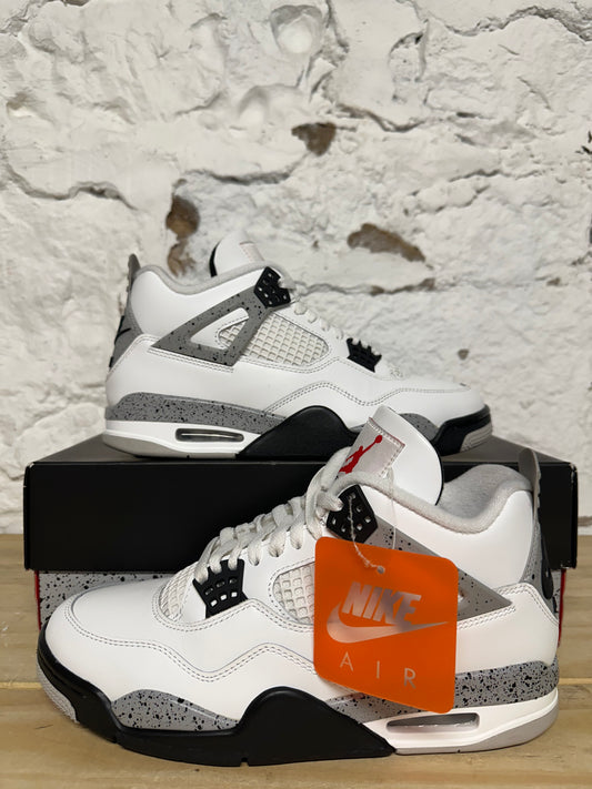 Air Jordan 4 White Cement Sz 9.5