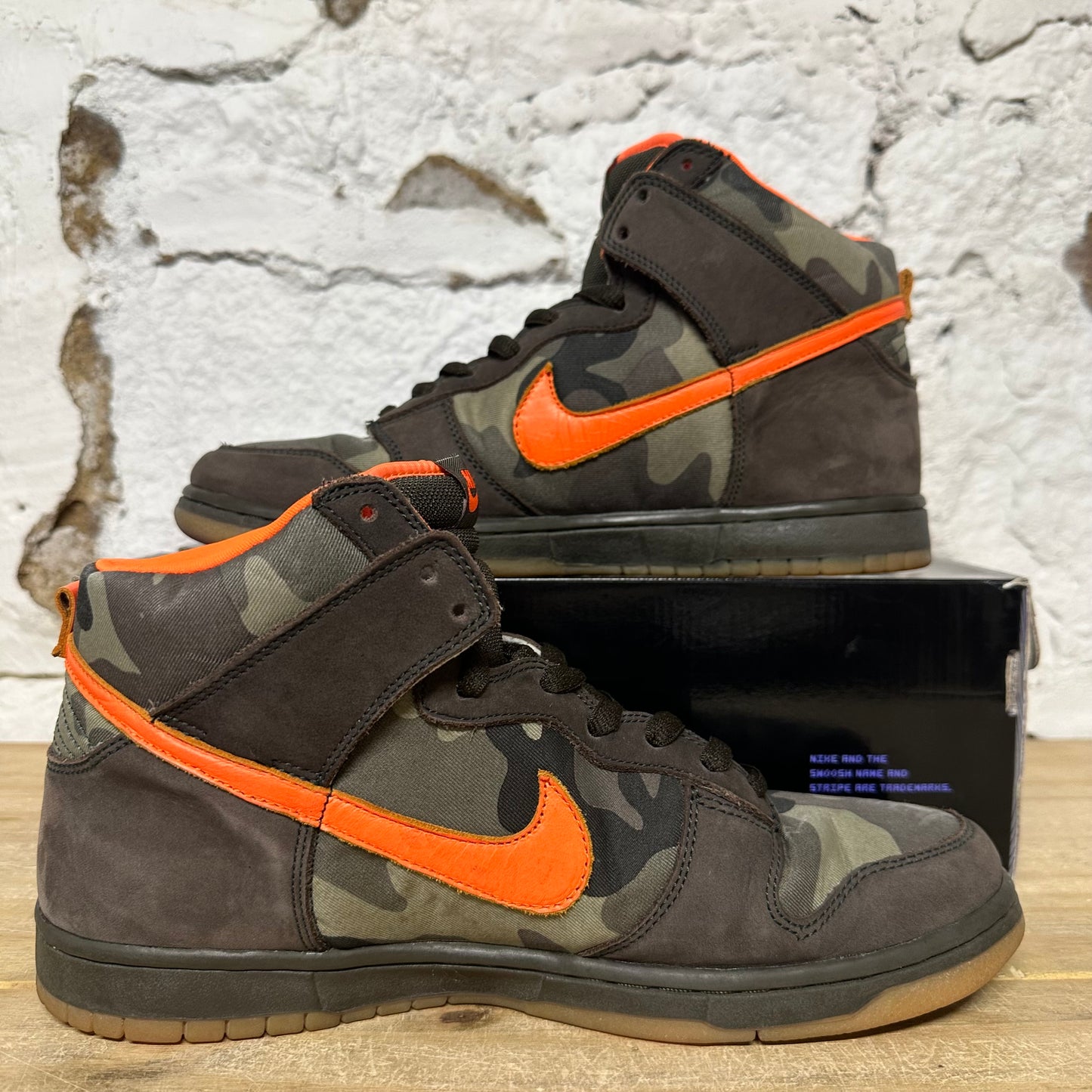 Nike Dunk High SB Brian Anderson Camo Sz 11.5