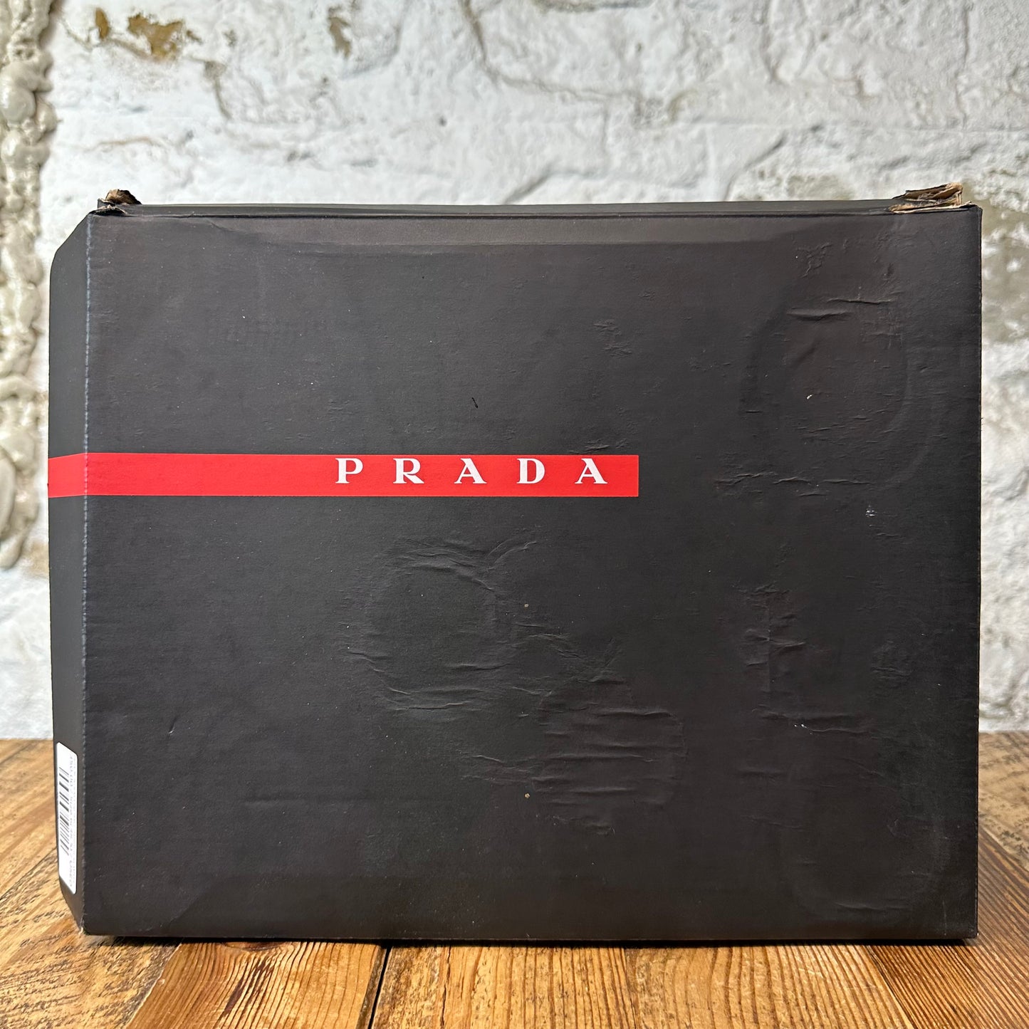 Prada Americas Cup Navy Patent Grey White Sneaker Sz 6 (38.5)