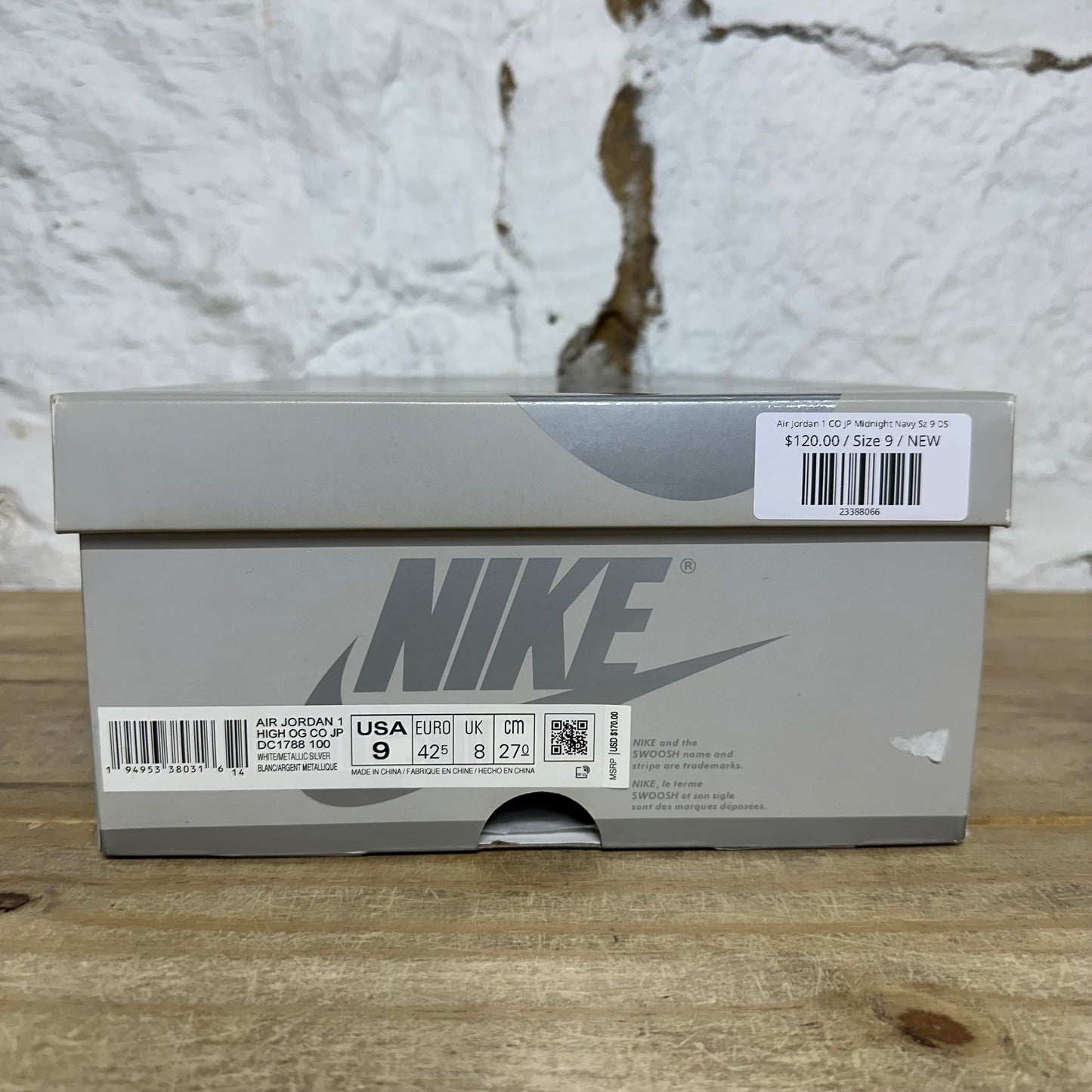 Air Jordan 1 High CO.JP Midnight Navy Sz 9 DS