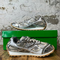 Bottega Veneta Silver White Orbit Sneaker Sz 8 (41)