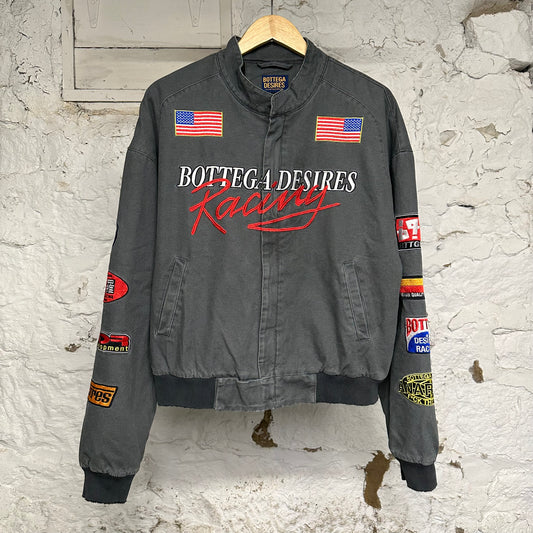 Bottega Desires Racing Grey Work Jacket Sz M