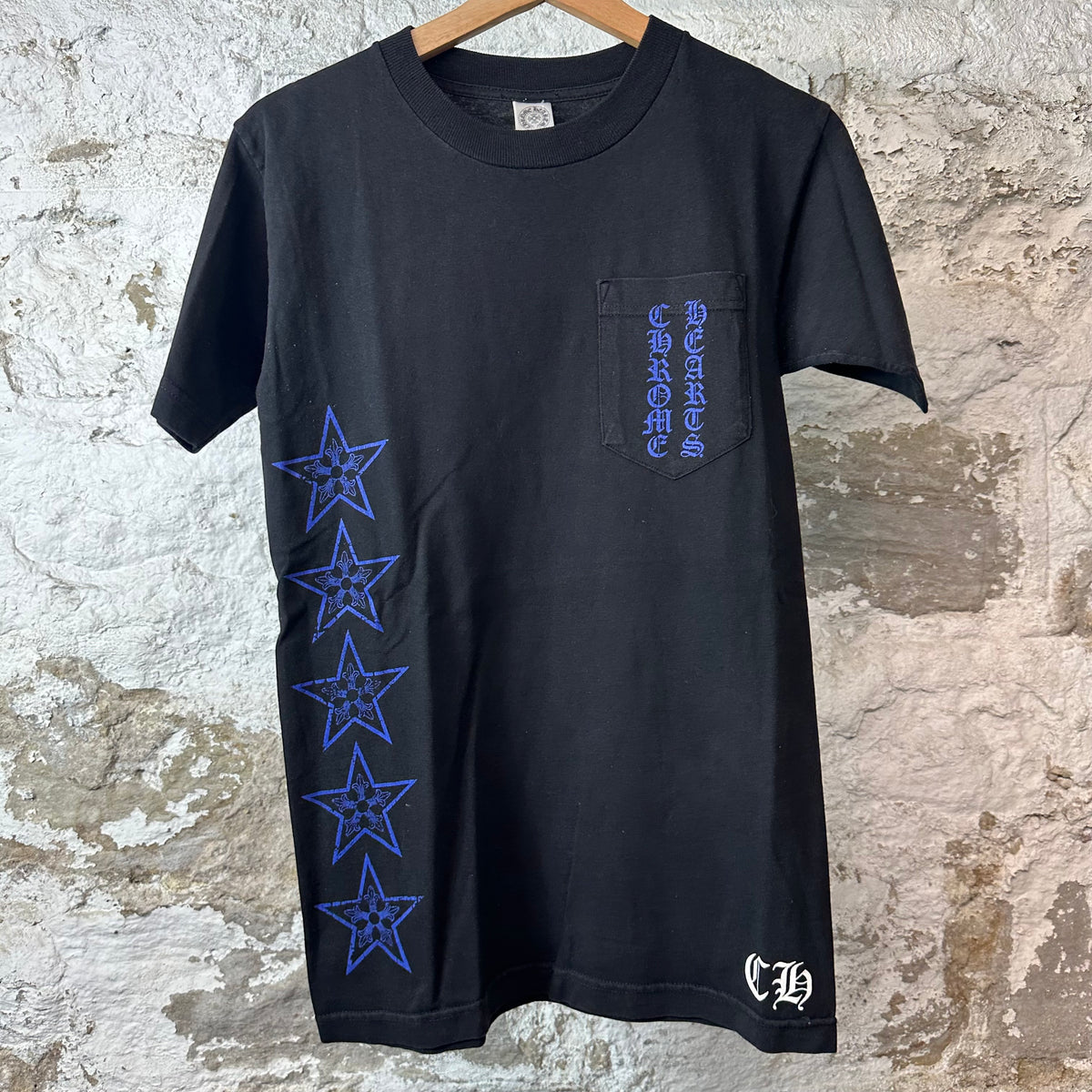 Chrome Hearts Star T Logo Black T-Shirt Sz S