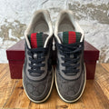 Gucci Grey GG Monogram Re-Web Sneaker Sz 8