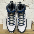 Air Jordan 9 Flint Grey French Blue Sz 9