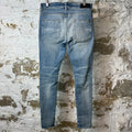 Amiri MX1 Blue Tie-Dye Blue Denim Jeans Sz 32