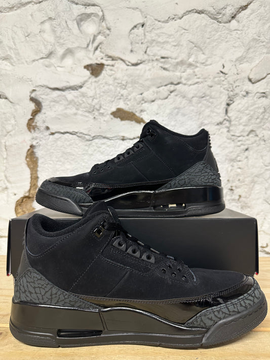 Air Jordan 3 Black Cat Sz 9.5