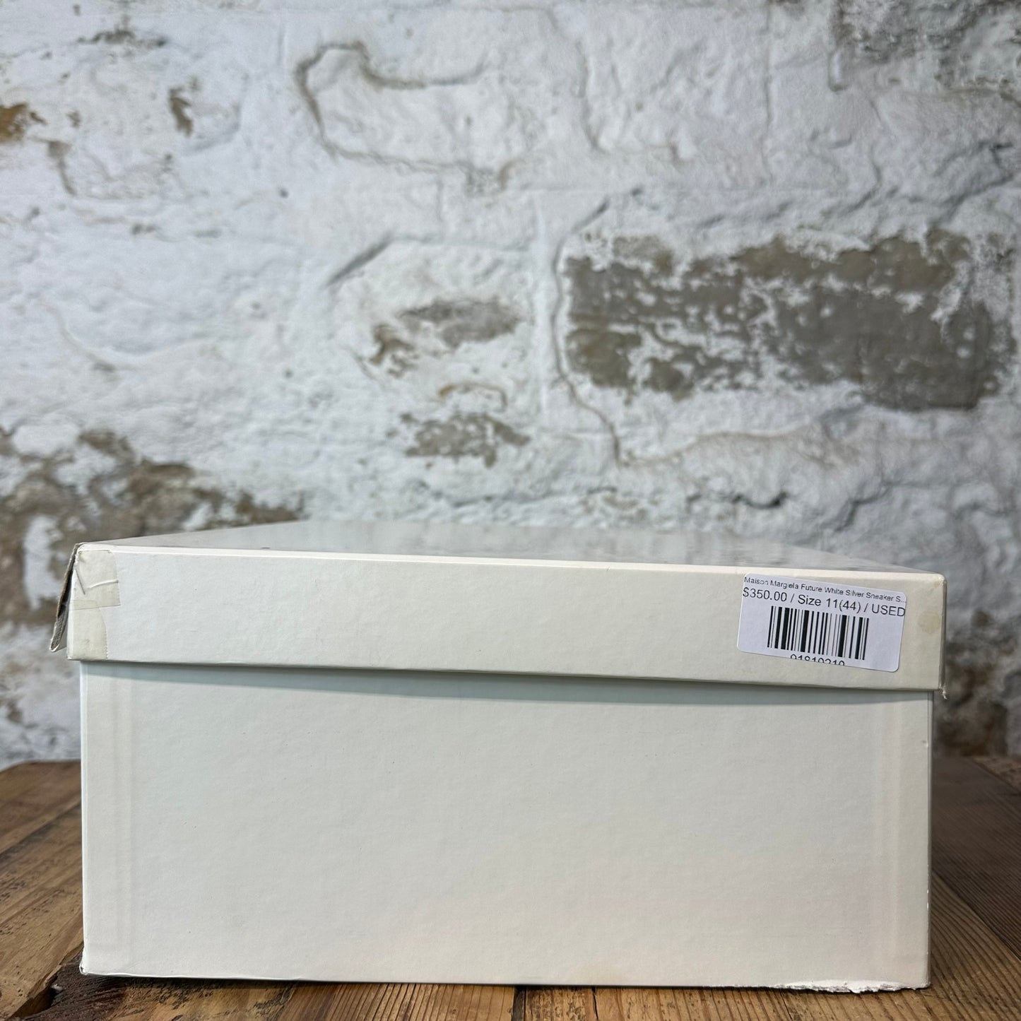 Maison Margiela Future White Silver Sneaker Sz 11 (44)