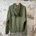 Amiri Stencil Oversized Hoodie Green Sz M