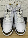 Air Jordan Spizike Low White Metallic Gold Sz 15 DS