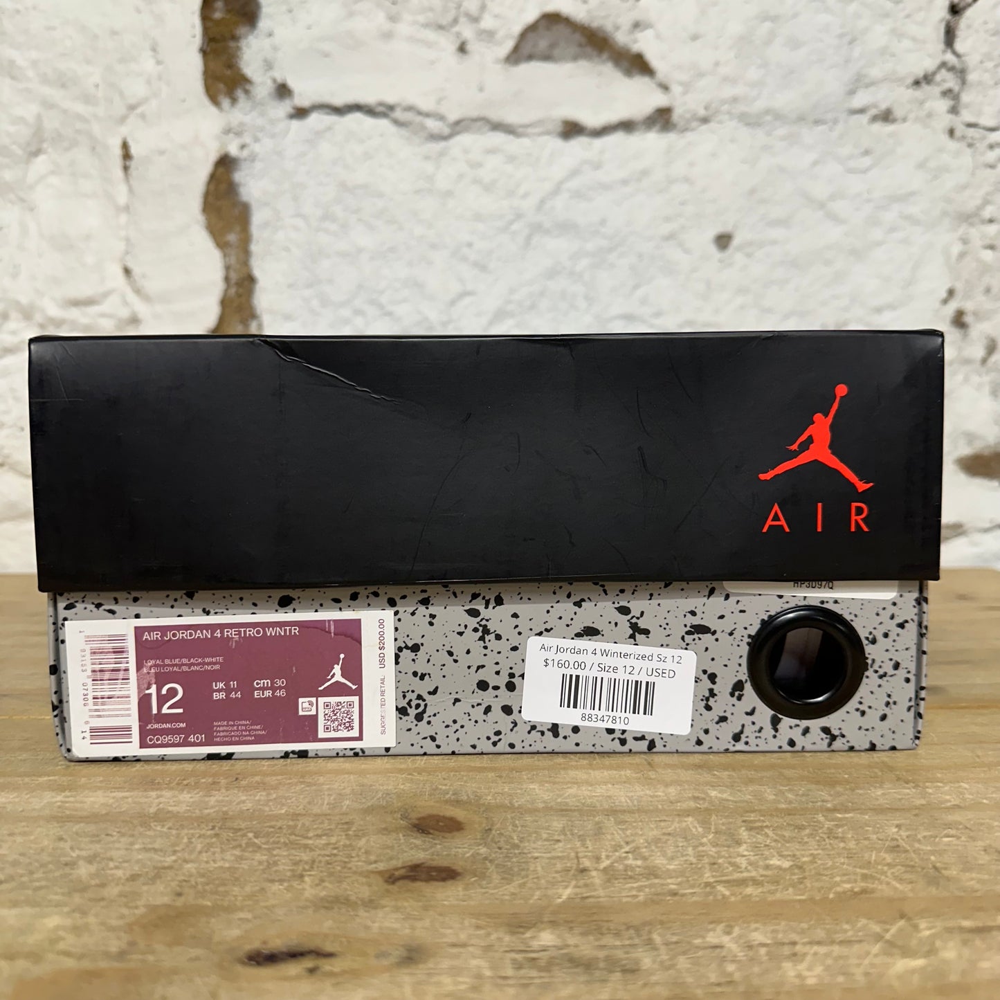 Air Jordan 4 Winterized Sz 12