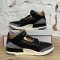 Air Jordan 3 Black Gold Sz 8.5 (10W) DS