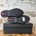 Prada Americas Cup Black Rubber Sneaker Sz 8 (41)