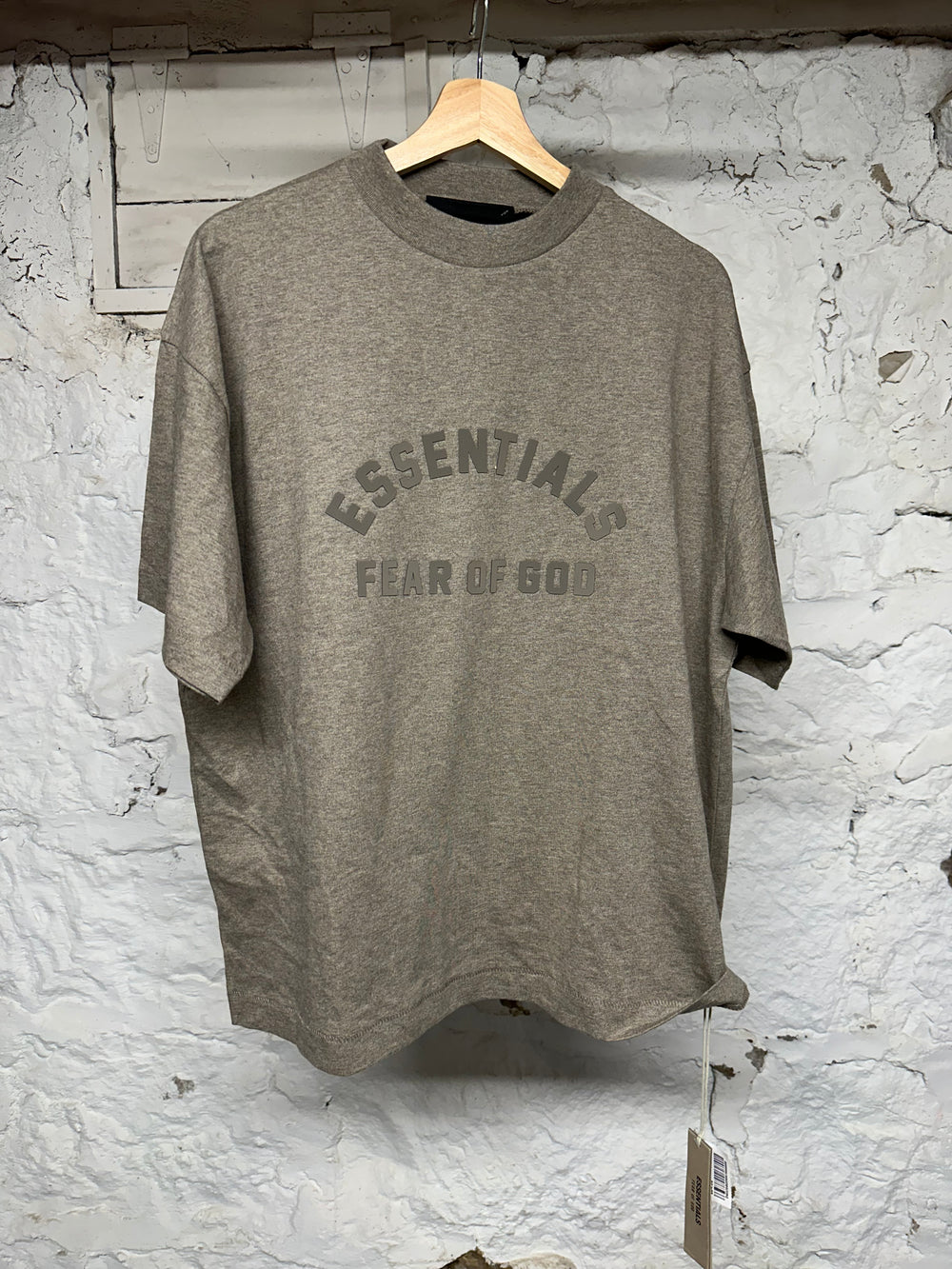 Essentials FOG Grey Spellout T-shirt Sz 14/16 DS