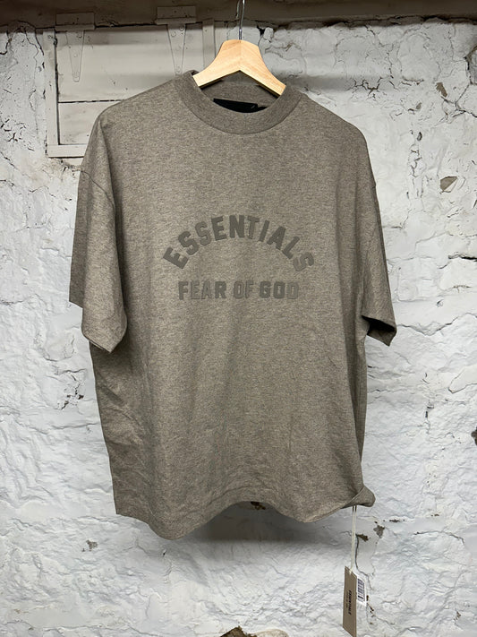 Essentials FOG Grey Spellout T-shirt Sz 14/16 DS