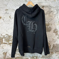 Chrome Hearts Seven-11 Cemetery Crosses Black Hoodie Sz L