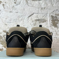 Lanvin Curb Black White Gum Bottom Sneaker Sz 11 (44)