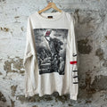 Saint Michael Vlone No Cap L/s White Sz XXL