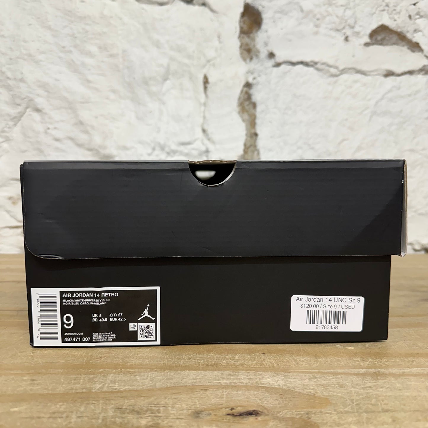 Air Jordan 14 UNC Sz 9