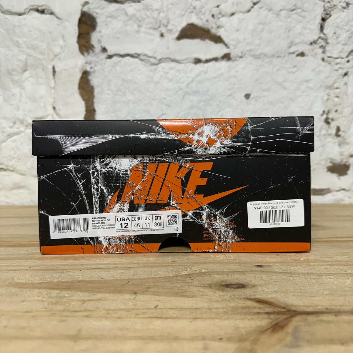 Air Jordan 1 High Shattered Backboard (2025) Sz 12 DS