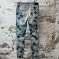 Amiri Chemist Denim Star Blue Denim Jeans Sz 32