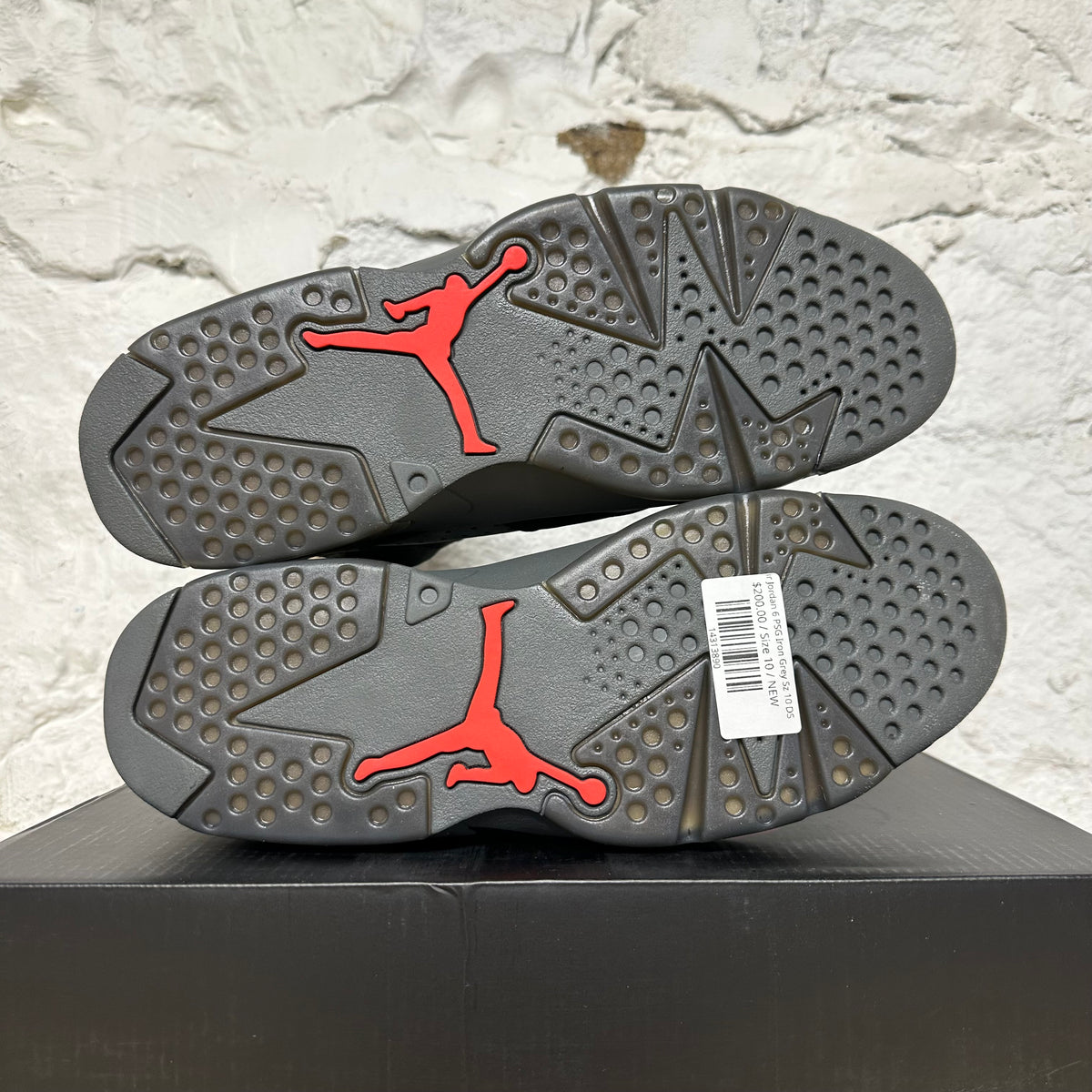 Air Jordan 6 PSG Iron Grey Sz 10 DS