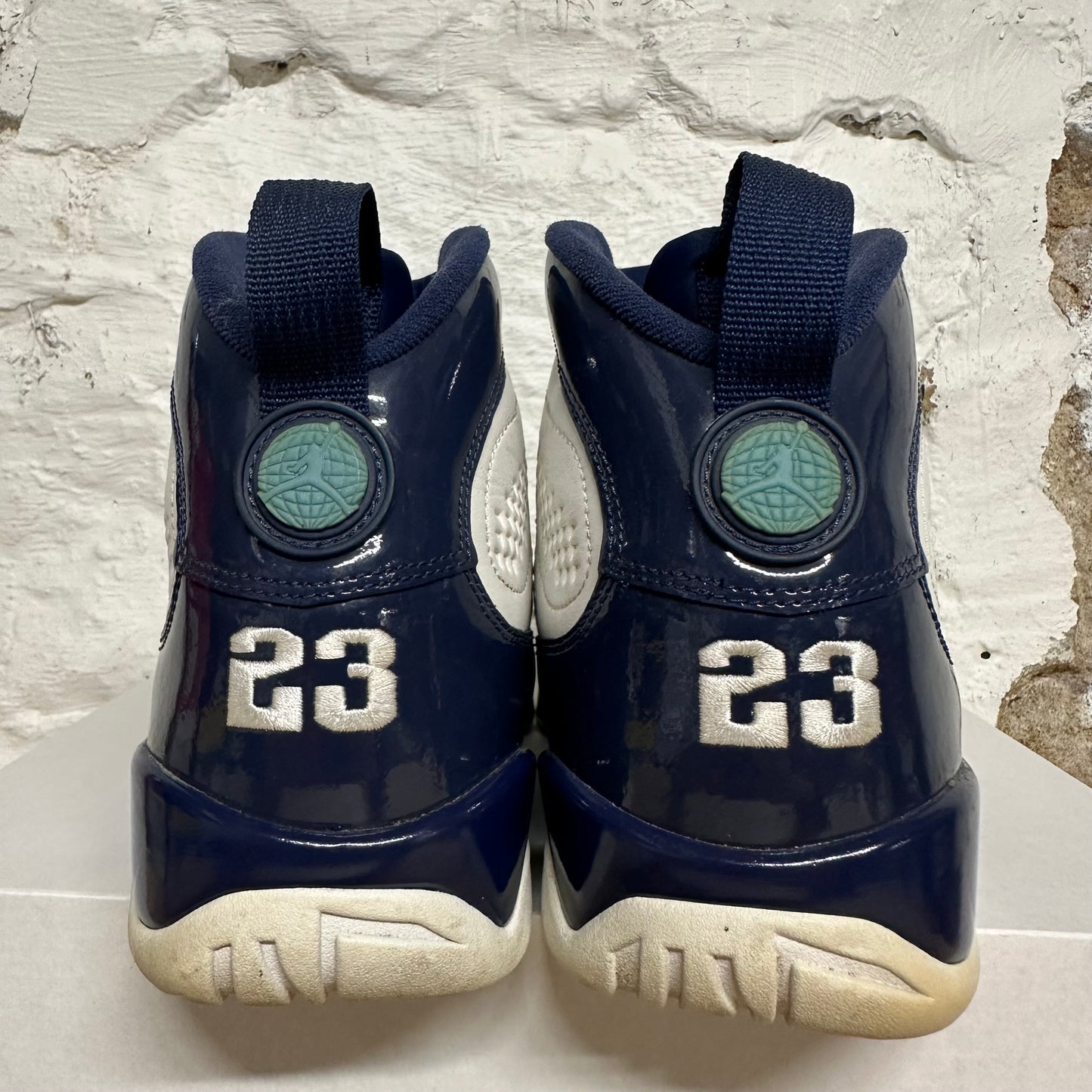 Air Jordan 9 Pearl Blue Sz 10