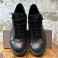 Rick Owens Triple Black Sneaker Sz 10 (43)