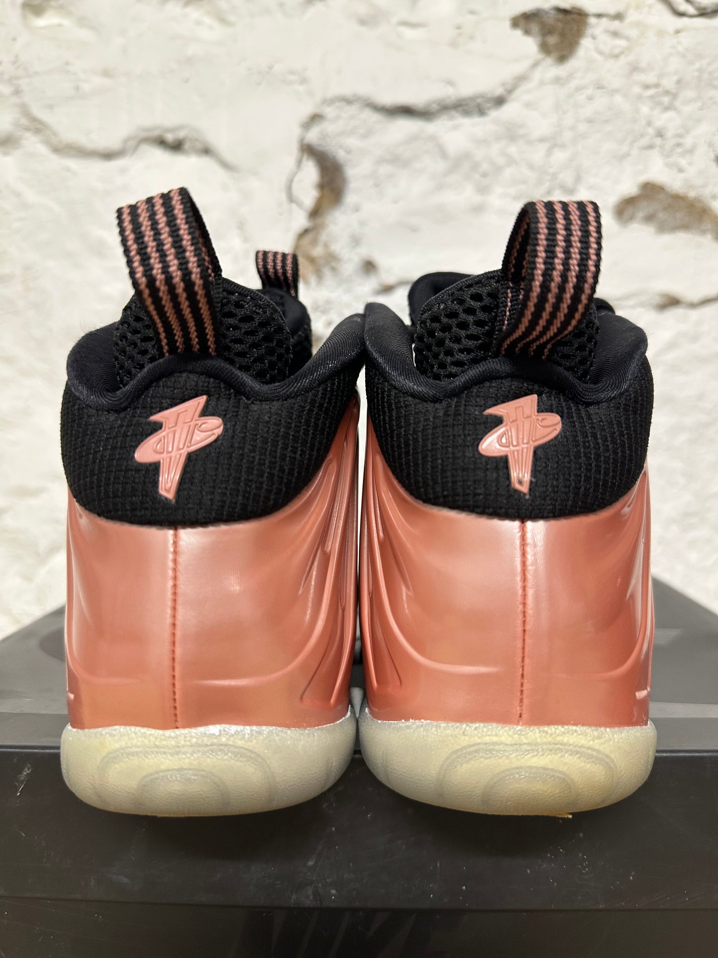 Nike Air Foamposite One Rust Pink Sz 7Y