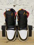 Air Jordan 1 Mid Orange Tear Away Sz 7 DS