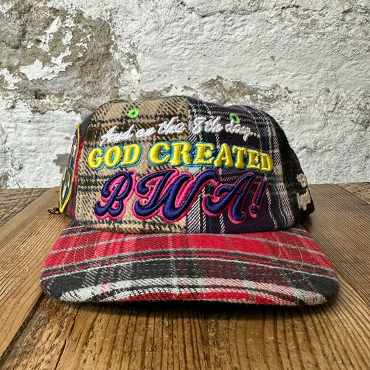 Better With Age God Created Plaid Hat