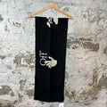 Off White White Logos Black Scarf